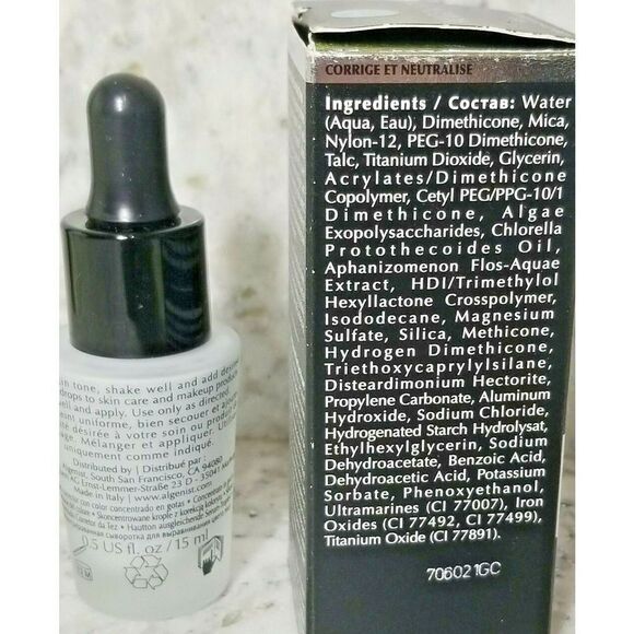 Algenist REVEAL Concentrated Color Correcting‎ Drops Serum BLUE 0.5oz NIB - Picture 3 of 4